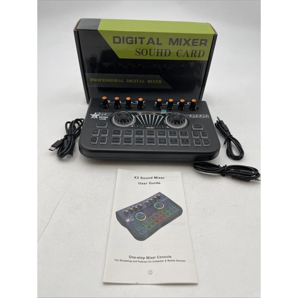 Digital Sound Professional Mixer SOUHD Card   OPEN BOX